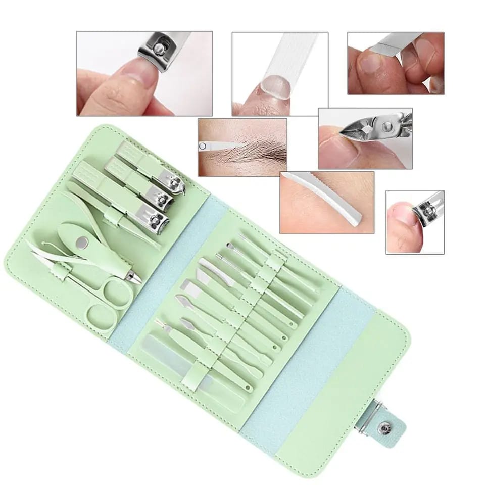 Manicura x 16 cuidado limpieza manicure