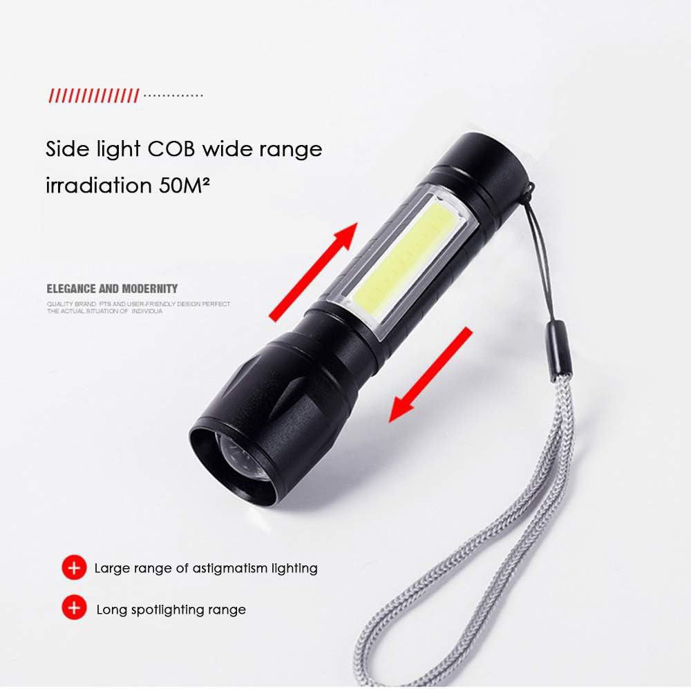 Mini Linterna Led Portátil Multiusos USB