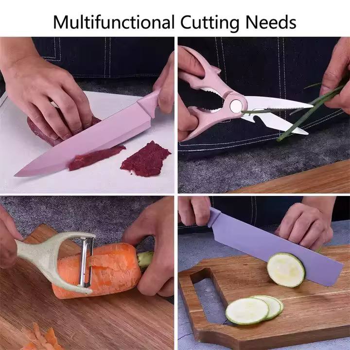 Juego De Cuchillos De 6 Piezas