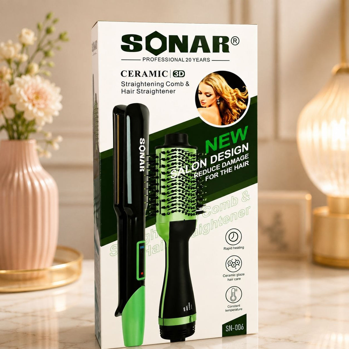 Kit plancha + secador