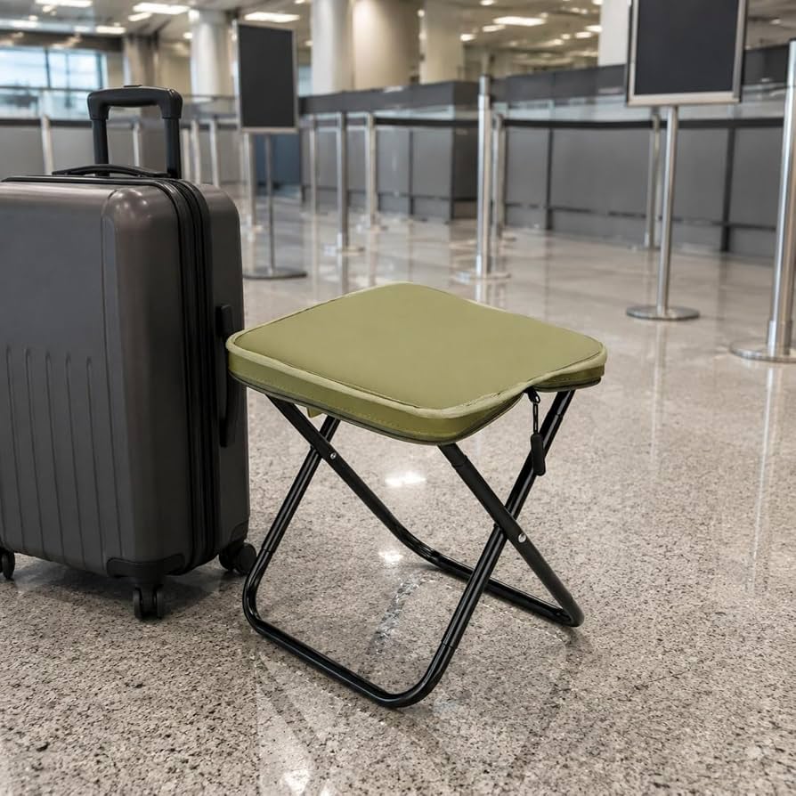 Taburete plegable portátil