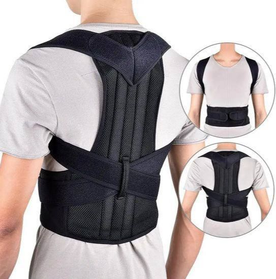 Corrector de postura ajustable unisex