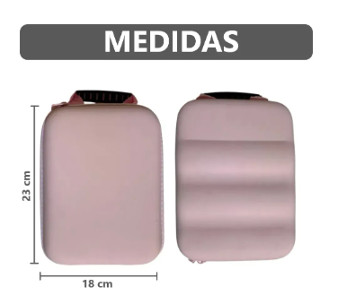 Cosmetiquera Organizadora de Maquillaje con Espejo LED Removible