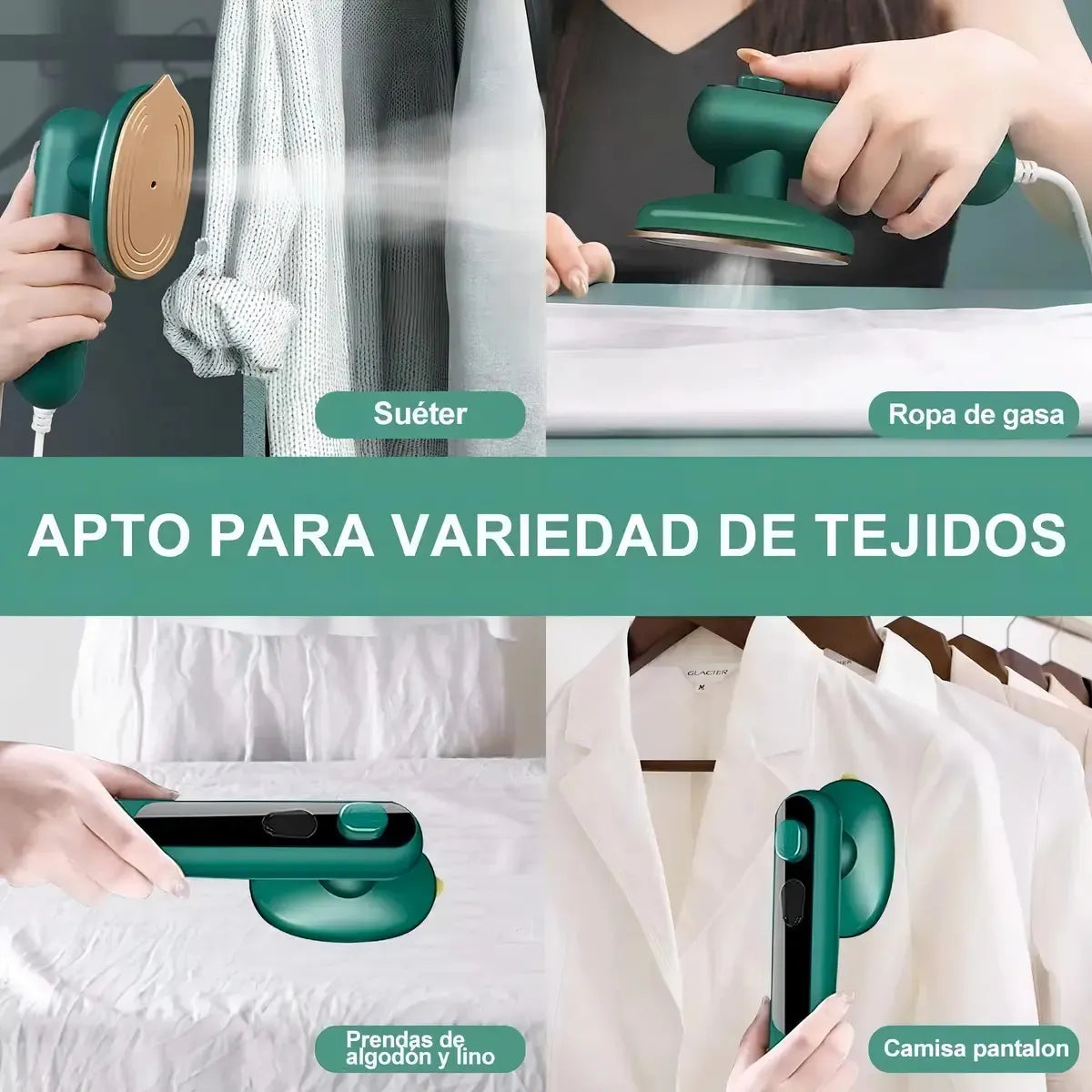 MINI PLANCHA VAPOR CALENTAMIENTO RAPIDO