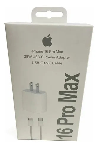Cargador IPhone 16 Pro Max 35 W