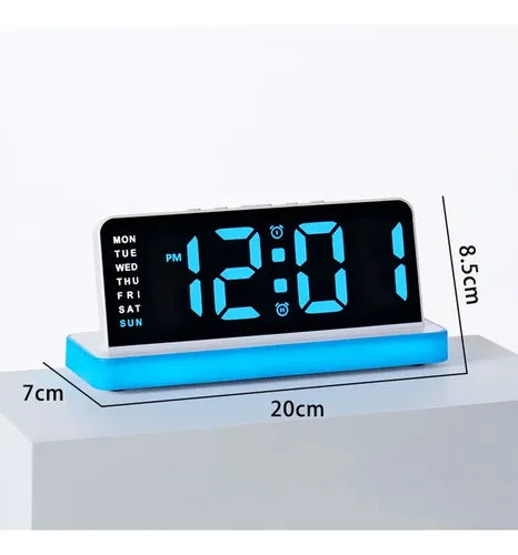 RELOJ DESPERTADOR DIGITAL LED