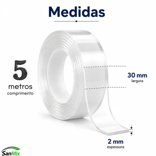 Cinta Doble Faz 5 Metros