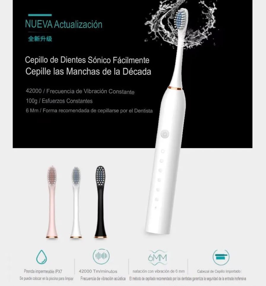 Cepillo dental recargable
