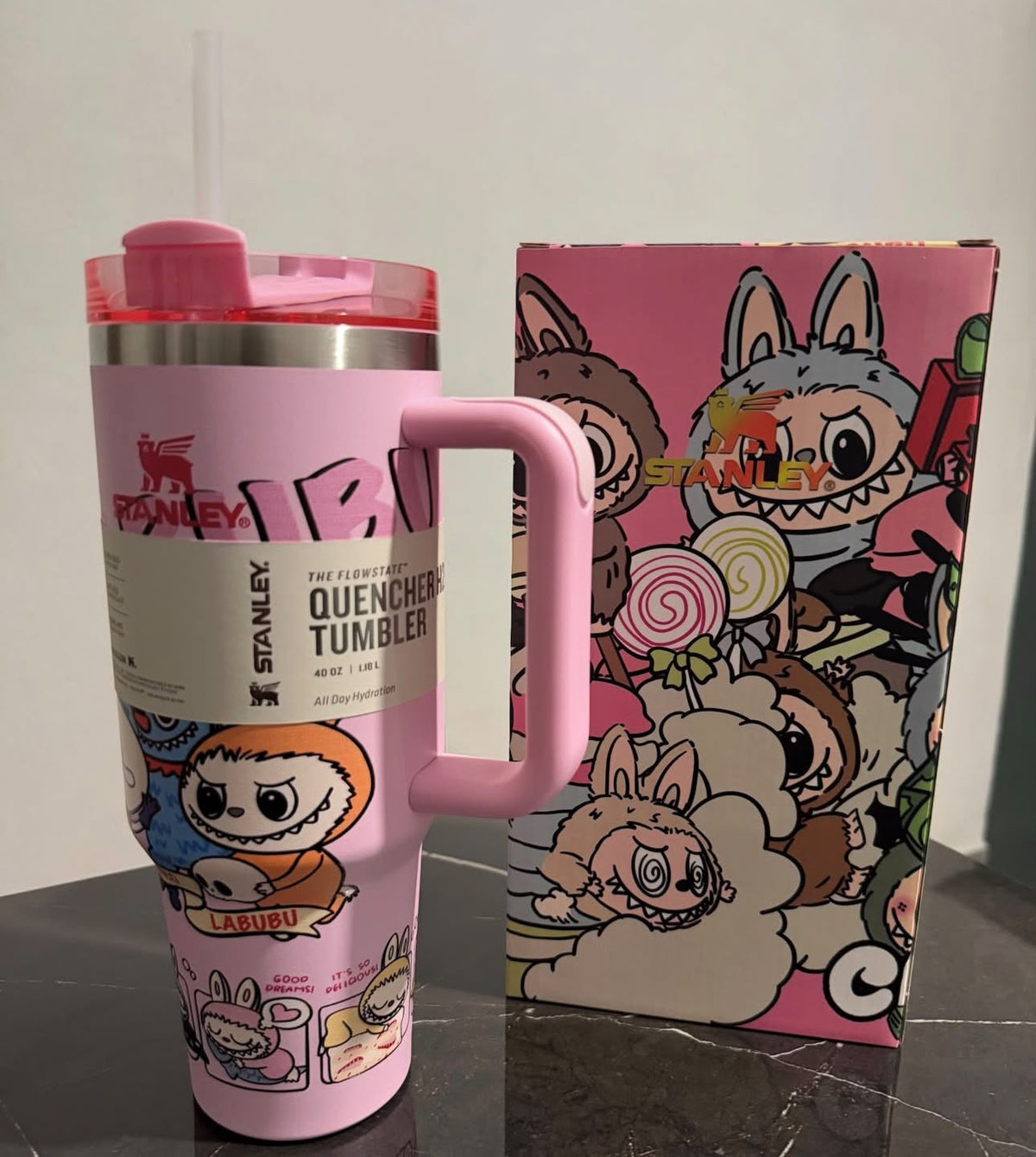 Vaso térmico labubu