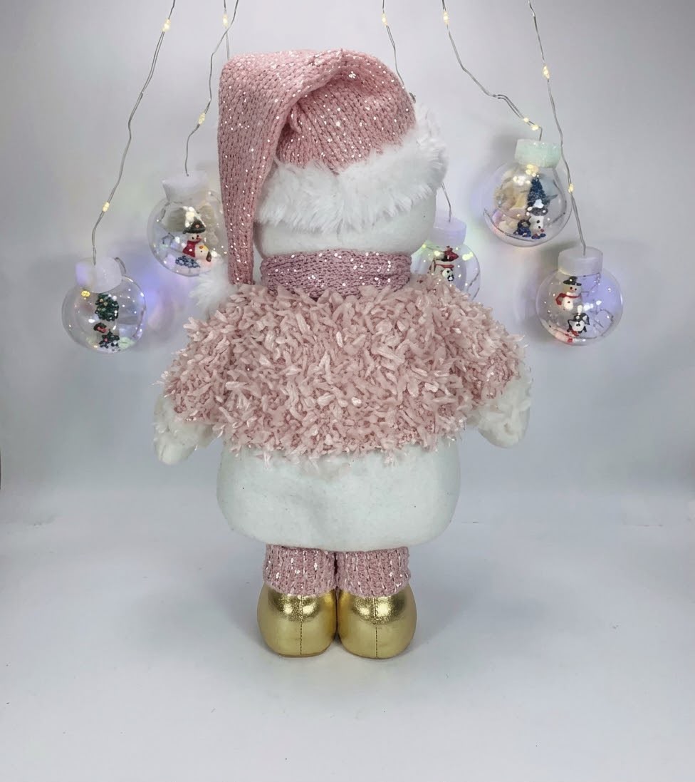 Muñeco navideño parado