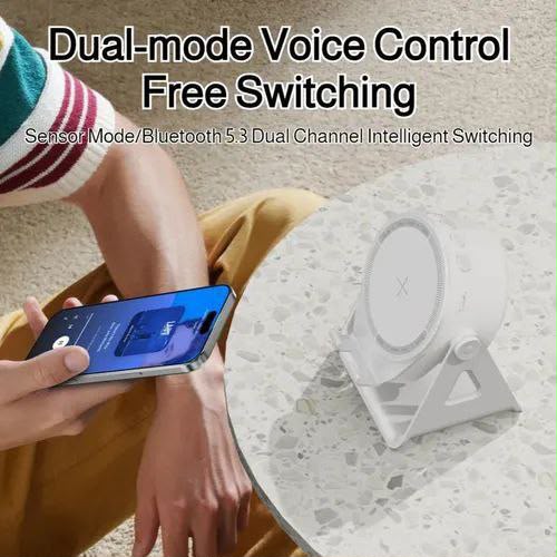 Altavoz inalámbrico con soporte para celular