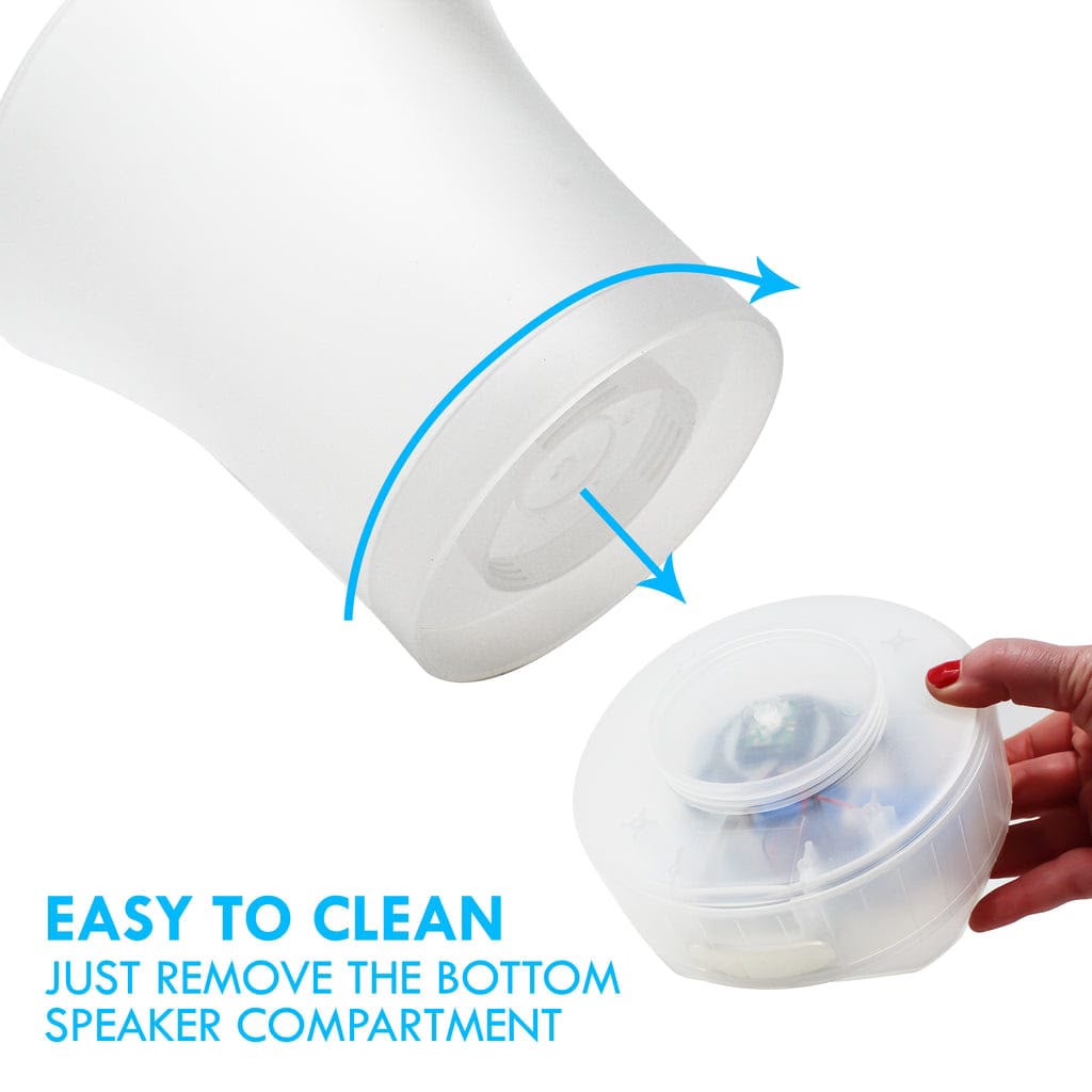 Balde para hielo led bluetooth