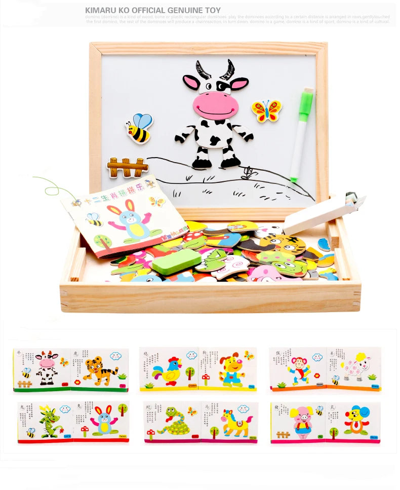 Rompecabezas Blackboard Magnetic Puzzle