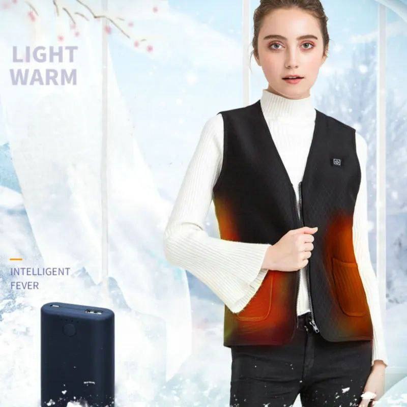 Chaleco de calefacción eléctrico unisex