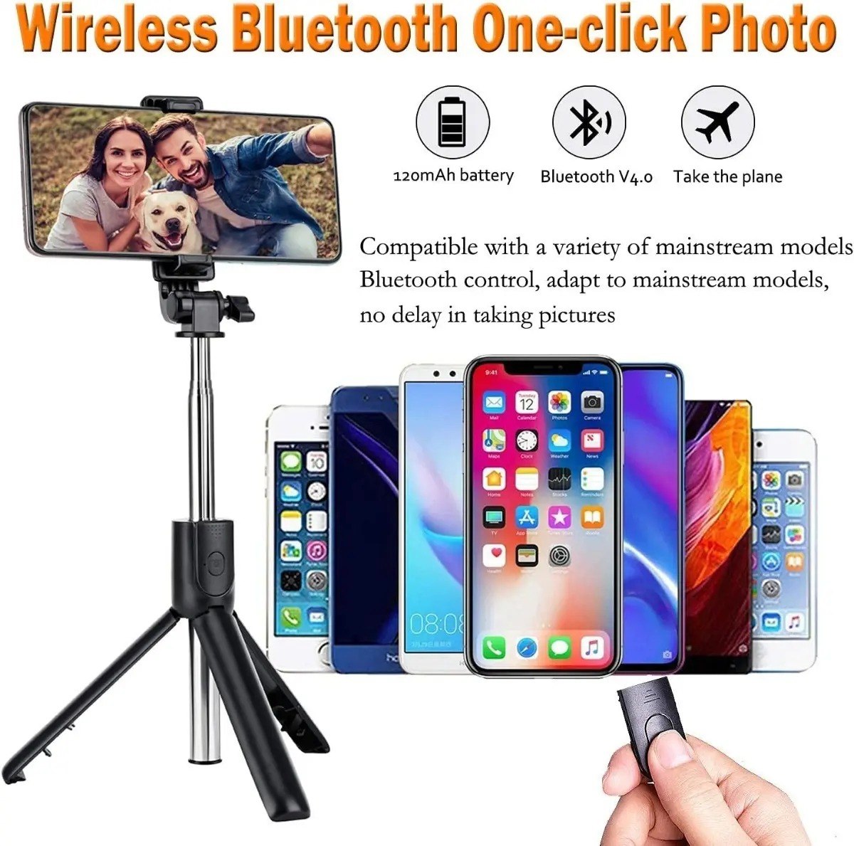 Trípode para celular Bluetooth