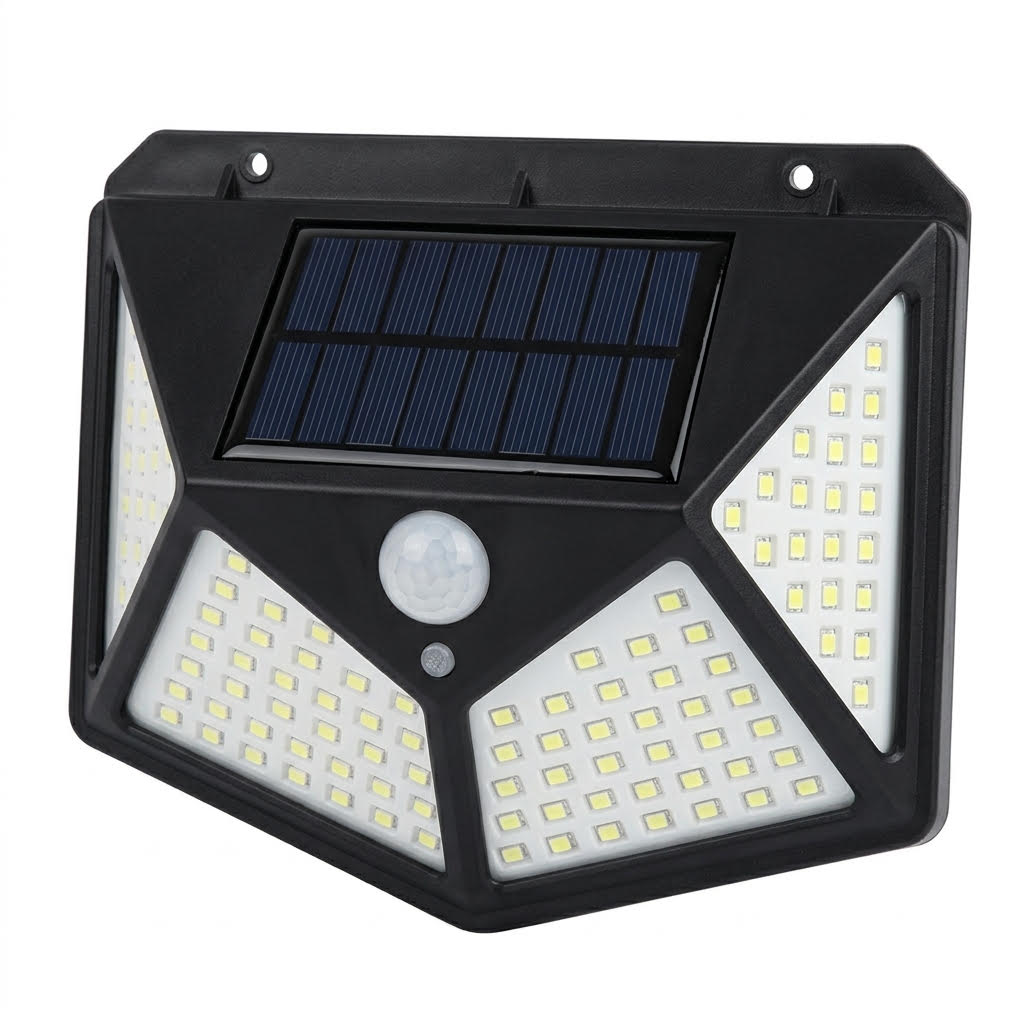 Lampara Solar con Sensor de Movimiento