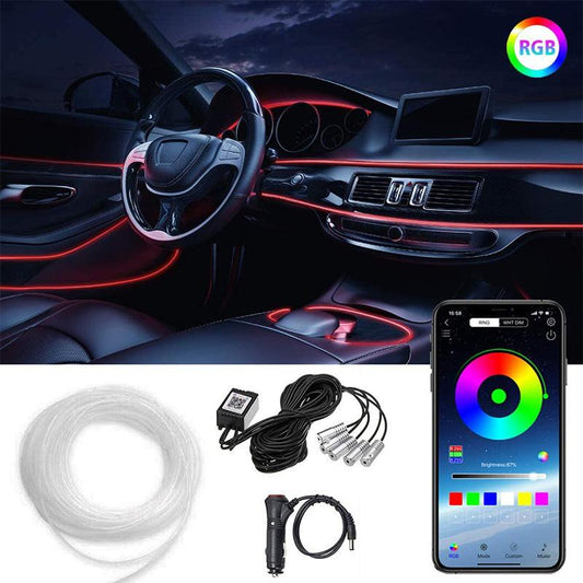 Tira De Luz LED Con Aplicación - Carro