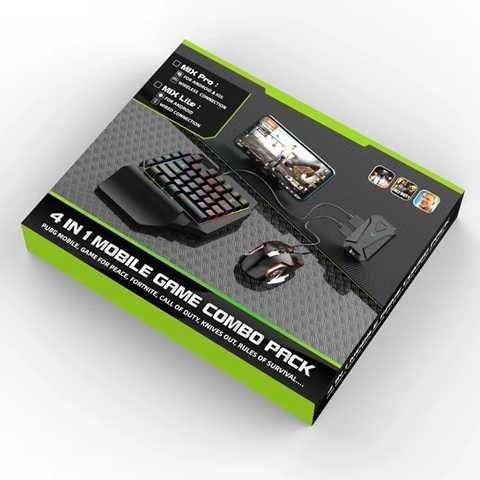 Combo Gamer para Juego de Media Mano