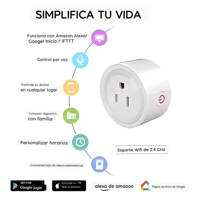Enchufe inteligente wifi