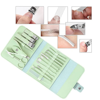 Manicura x 16 cuidado limpieza manicure