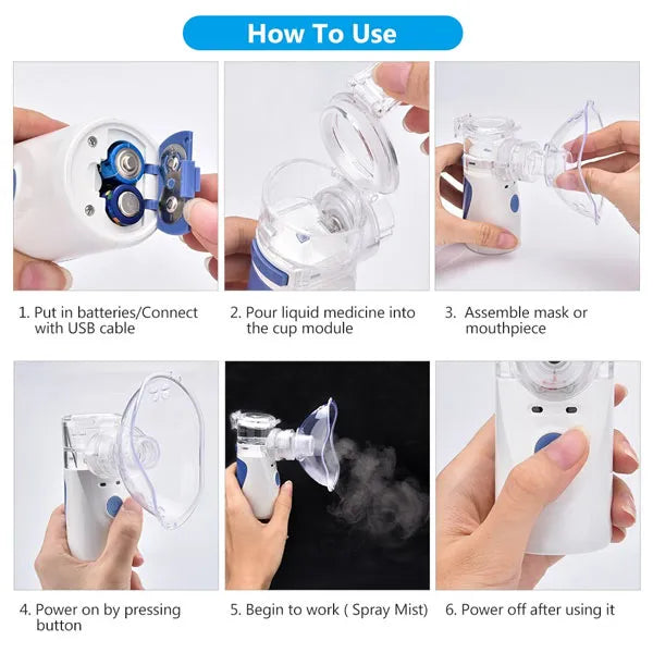 Nebulizador Portatil Mini