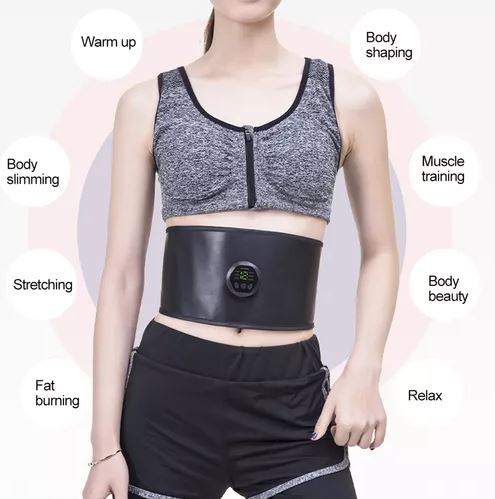 Cinturon tonificador abdominal unisex