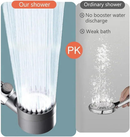 2x1 Ducha multifuncional de alta presión