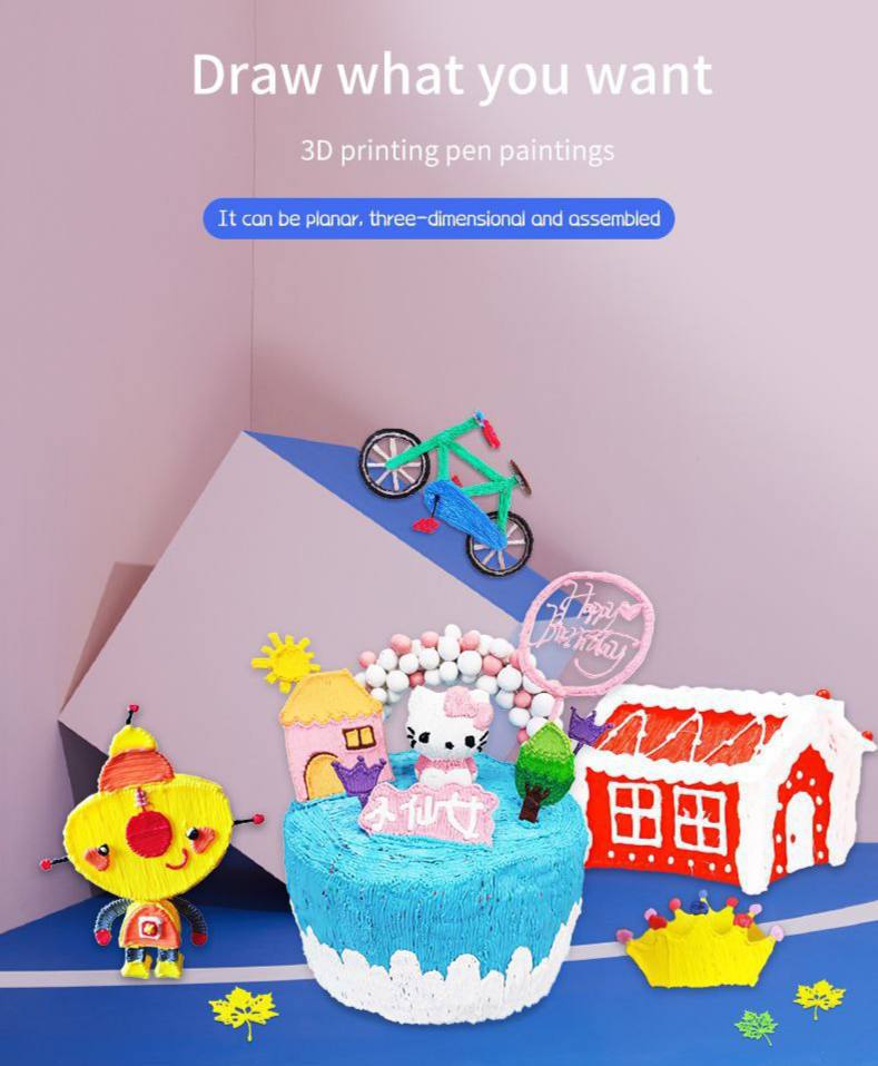 Boligrafo lapiz 3D