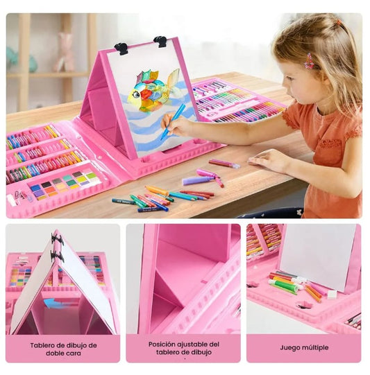 Mega set de arte  208 piezas