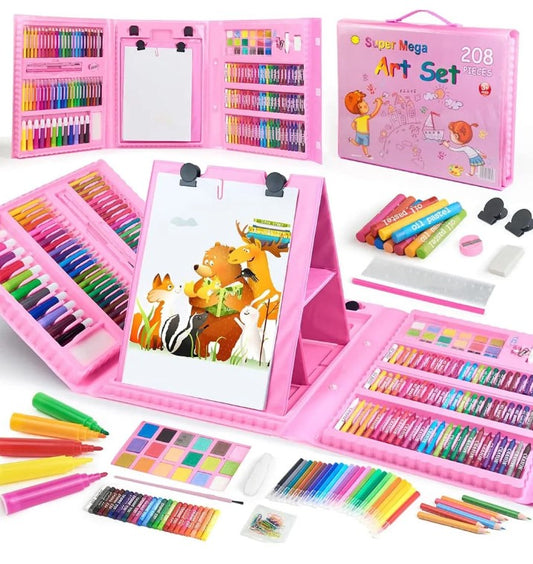Set De Arte 208 Piezas Niños