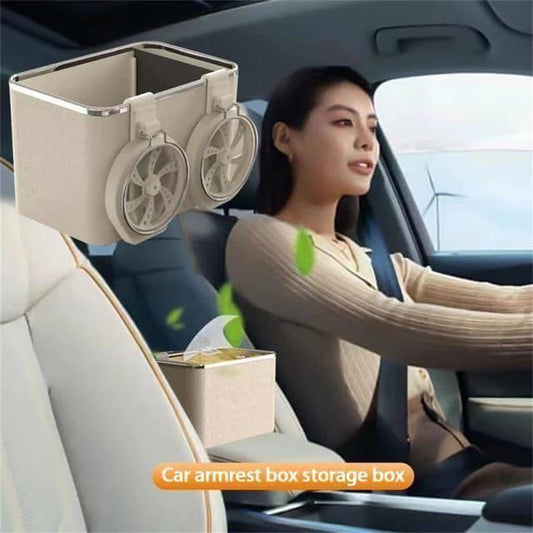 Organizador para Coche con Portavasos