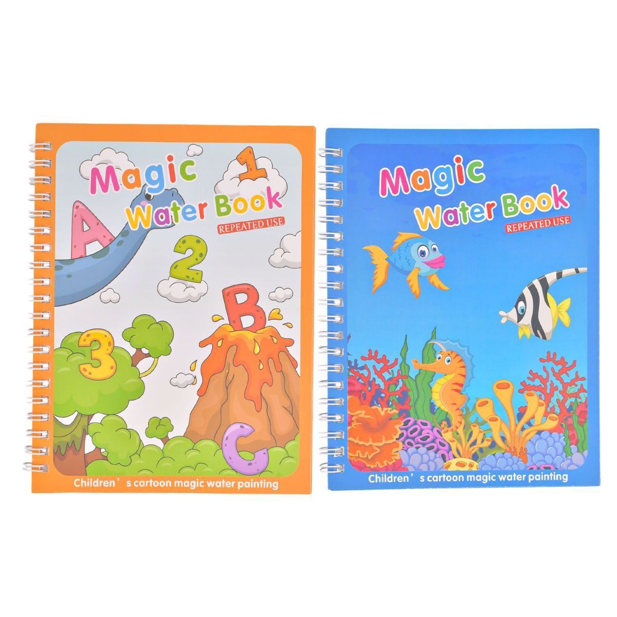 Libro magico de agua reutilizable