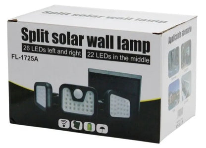 REFLECTOR CON PANEL SOLAR
