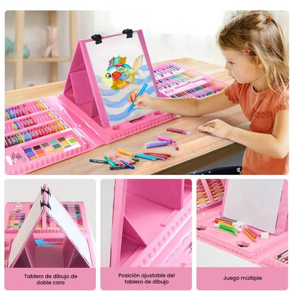 Super mega set de arte 208 piezas