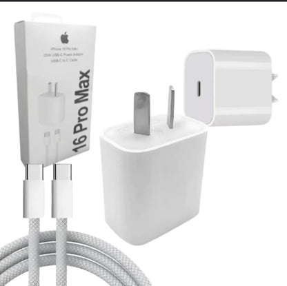 Cargador IPhone 16 Pro Max 35 W