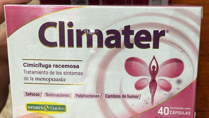 Climater alivio de la menopausia