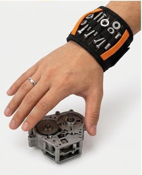 Pulsera magnética porta herramientas