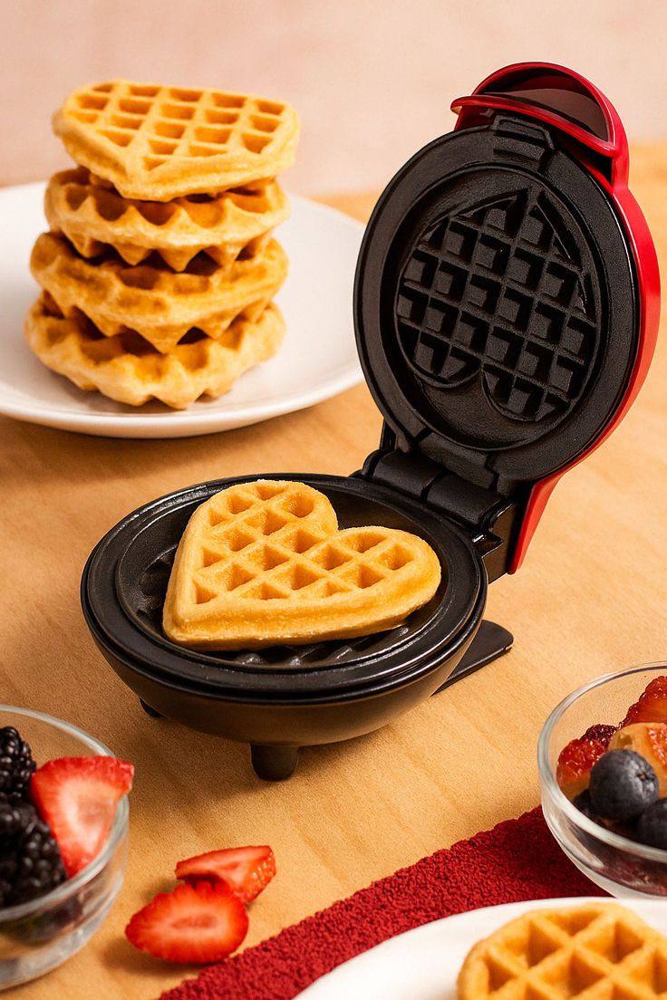 Mini Wafflera Eléctrica