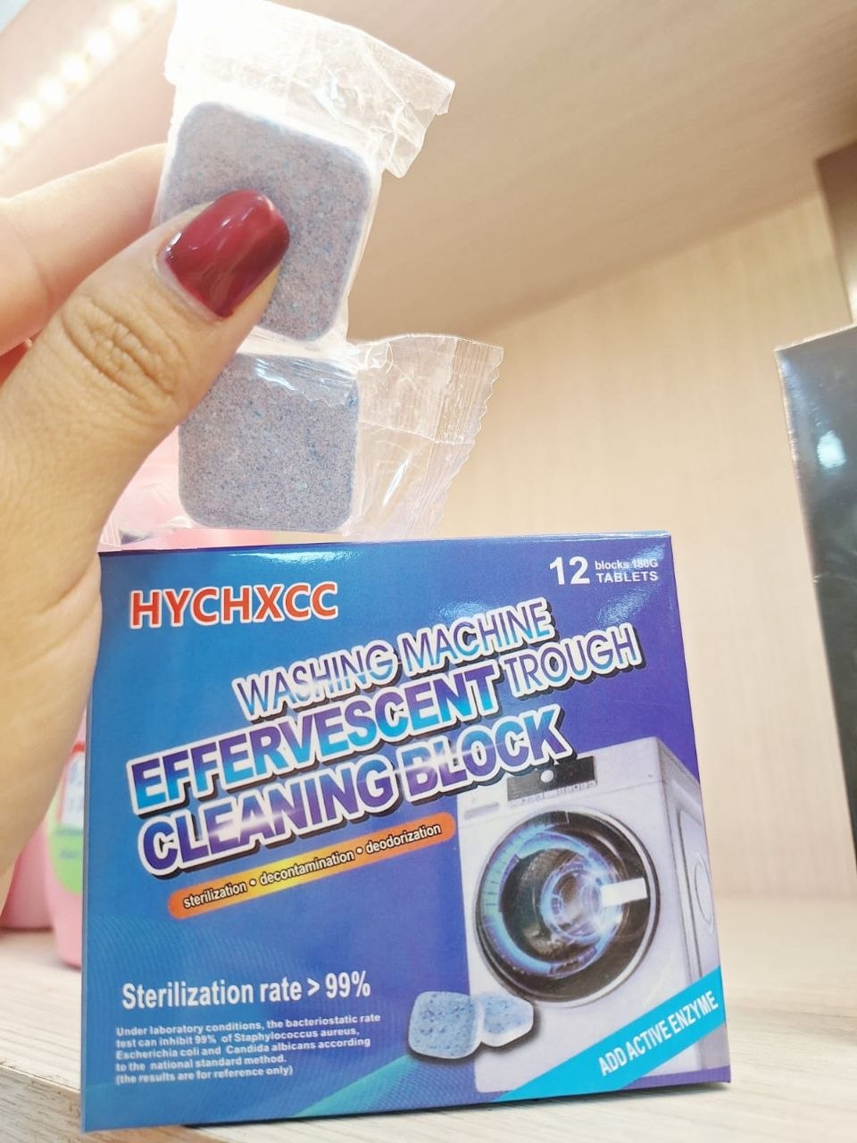 Bloques Para Desinfectar Lavadoras