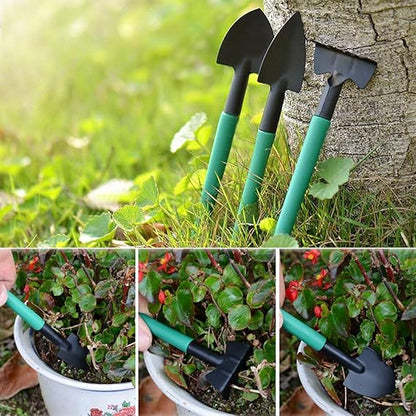 CAJA DE HERRAMIENTA PARA JARDIN 10 PIEZAS