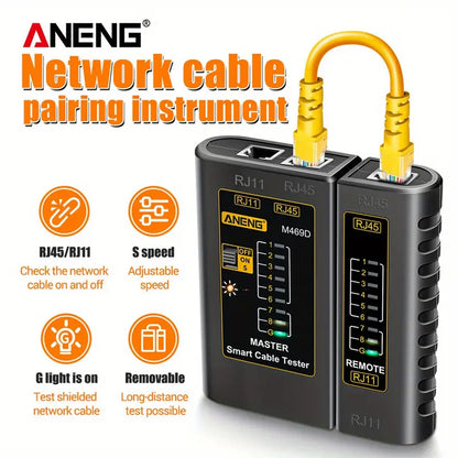 Probador cable de red Aneng RJ11 - RJ45