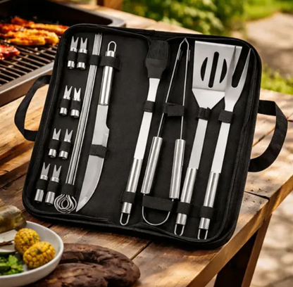Set De Utensilios Para Barbacoa