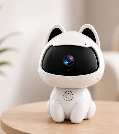Camara Robot HD Seguridad Gatito