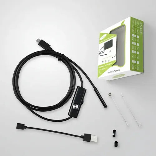 Cámara Endoscópica 3 en 1 Para Android y PC