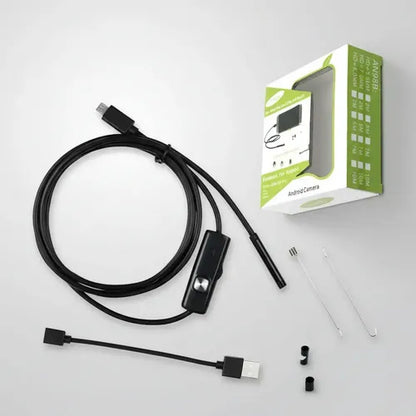 Cámara Endoscópica 3 en 1 Para Android y PC