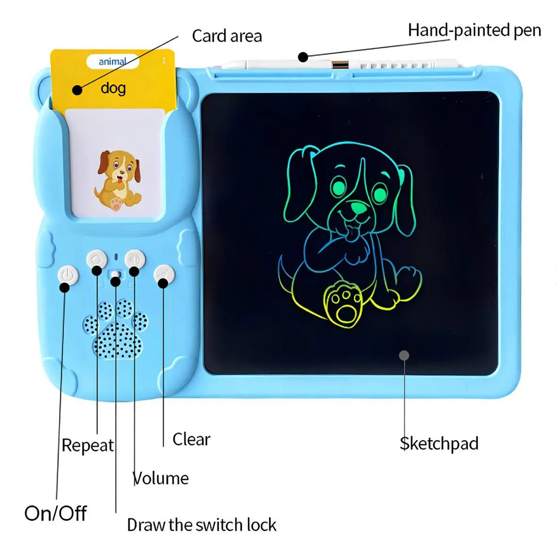 Tablet Educativa 2 en 1 con Audio