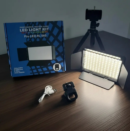 Kit de Luz LED Profesional RL-560