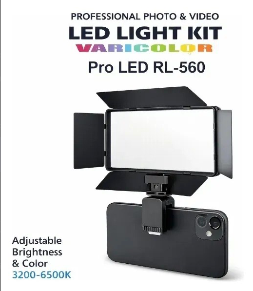 Kit de Luz LED Profesional RL-560