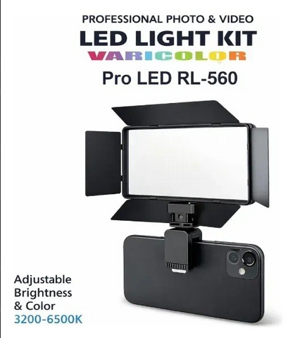 Kit de Luz LED Profesional RL-560