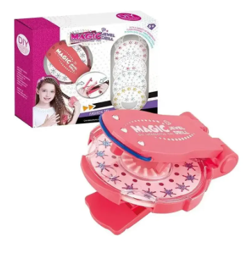 Máquina Estilizadora de Cabello con Gemas "Magic Jewel Drill"